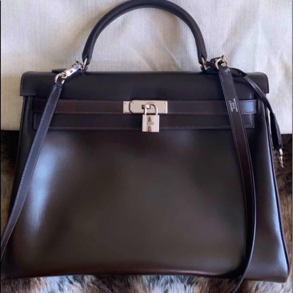 Hermès Kelly 32 Calfskin Leather